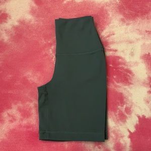 Super stretchy and soft teal blue biker shorts size XS